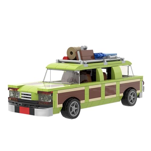 ZITIANYOUBUILD Station Wagon Auto Modellbau Spielzeug Set für Sammlung 385 Teile MOC ab 18 Jahren von ZITIANYOUBUILD