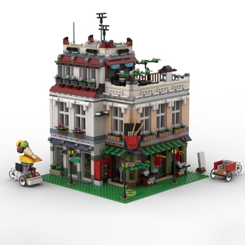 ZITIANYOUBUILD The Chinatown Office with Interior Modular Building 2431 Pieces MOC for Age 18+ von ZITIANYOUBUILD