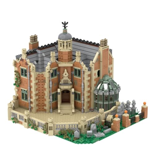 ZITIANYOUBUILD The Haunted Manor 3944 Teile Gothic Revival Style Architecture MOC Build for Age 18+ von ZITIANYOUBUILD