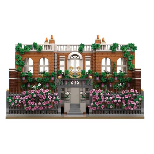 ZITIANYOUBUILD Villa mit ikonischer Hausfassade & Blumen aus der TV-Serie 3023 Teile MOC Bauen ab 18 Jahren von ZITIANYOUBUILD