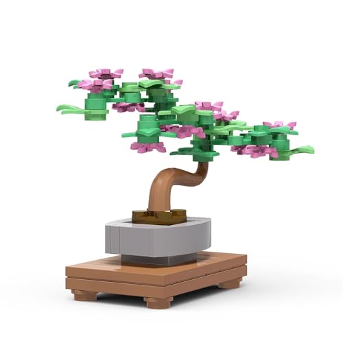 ZITIANYOUBUILD Winziger Bonsai-Baum-Modell, 54 Teile, ab 18 Jahren, Bauspielzeug-Sets & Packungen, MOC Build von ZITIANYOUBUILD
