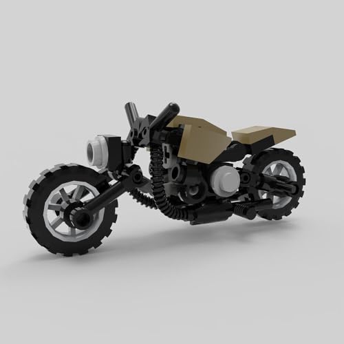 ZITIANYOUBUILD Winziges Motorrad im Film, 41-teiliges Bauspielzeug-Set, Bauspielzeug, MOC, ab 18 Jahren von ZITIANYOUBUILD