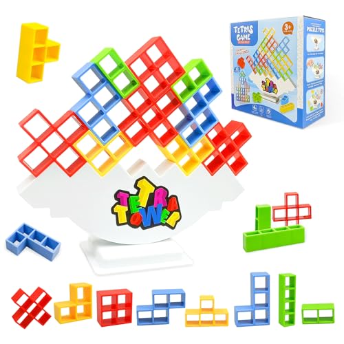 ZITUZY 48 Stück Tetra Tower, Tetra Tower Spiel, Tetra Tower Spiel Erwachsene, Tetris Balance Spielzeug Tower Game, für Jungen und Mädchen ab Jahre 3+ ZITUZY 48 Stück Tetra Tower, Tetra Tower Spiel, Tetra Tower Spiel Erwachsene, Tetris Balance Spielzeug Tower Game, für Jungen und Mädchen ab Jahre 3+ von ZITUZY