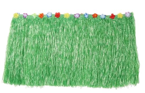 ZIUBMVDYC Tisch-Rock, Party Dekoration Sommer Strand Partys Dekoration Gras Partys(Green,276X30) von ZIUBMVDYC