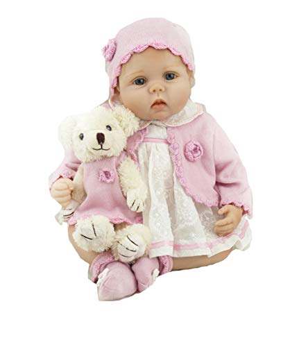 ZIYIUI Reborn Puppe 22 Zoll 55 cm Lebensecht Baby Reborn Mädchen Handgemacht Weiche Vinyl Silikon Reborn Babypuppen Neugeborenes Mädchen Junge Spielzeug Geschenk ZIYIUI Reborn Puppe 22 Zoll 55 cm Lebensecht Baby Reborn Mädchen Handgemacht Weiche Vinyl Silikon Reborn Babypuppen Neugeborenes Mädchen Junge Spielzeug Geschenk von ZIYIUI