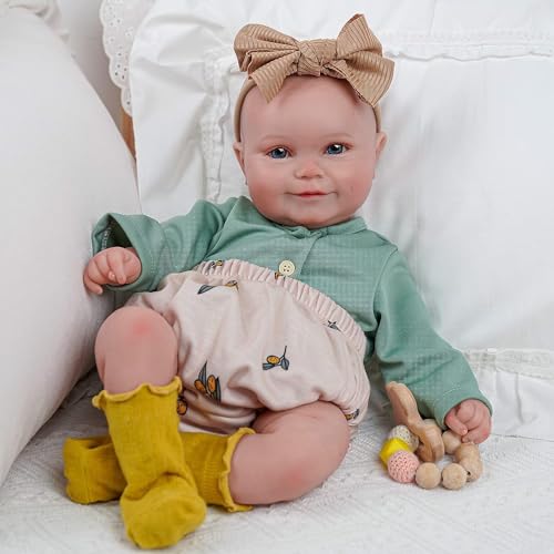 ZIYIUI Reborn Baby 20 Zoll 50 cm Silikon Vinyl Lebensechte Babypuppen wie echt Reborn Babys Junge Realistisch Neugeborenes Junge Spielzeuge ZIYIUI Reborn Baby 20 Zoll 50 cm Silikon Vinyl Lebensechte Babypuppen wie echt Reborn Babys Junge Realistisch Neugeborenes Junge Spielzeuge von ZIYIUI