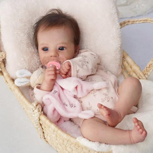 ZIYIUI Reborn Puppe Reborn Babypuppen Mädchen 18 Zoll Handgemachte Reborn Babys Weicher Körper Sie Sieht aus und fühlt Sich an wie EIN echtes Wiedergeboren Puppen Lebensechtes Baby Offene Augen ZIYIUI Reborn Puppe Reborn Babypuppen Mädchen 18 Zoll Handgemachte Reborn Babys Weicher Körper Sie Sieht aus und fühlt Sich an wie EIN echtes Wiedergeboren Puppen Lebensechtes Baby Offene Augen von ZIYIUI