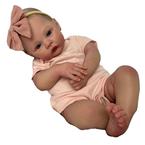 ZIYIUI Reborn Puppen 50 cm 20 Zoll Weiches Silikon Vinyl Handgemacht Reborn Babypuppe Neugeborene Mädchen Spielzeug ZIYIUI Reborn Puppen 50 cm 20 Zoll Weiches Silikon Vinyl Handgemacht Reborn Babypuppe Neugeborene Mädchen Spielzeug von ZIYIUI