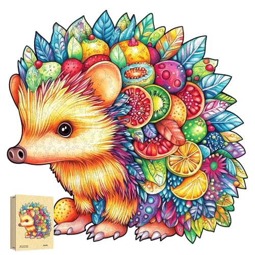 Holzpuzzle Erwachsene, Igel Einzigartige Holz Puzzle, Tierform Wooden Puzzle Mit Geschenkbox 722pcs-XXL-59.5 * 57.6 cm Holzpuzzle Erwachsene, Igel Einzigartige Holz Puzzle, Tierform Wooden Puzzle Mit Geschenkbox 722pcs-XXL-59.5 * 57.6 cm von ZJFFDKC
