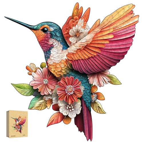 Holzpuzzle Erwachsene, Vogel Einzigartige Holz Puzzle, Tierform Wooden Puzzle Mit Geschenkbox 373pcs-XL-44.2 * 45.7 cm Holzpuzzle Erwachsene, Vogel Einzigartige Holz Puzzle, Tierform Wooden Puzzle Mit Geschenkbox 373pcs-XL-44.2 * 45.7 cm von ZJFFDKC