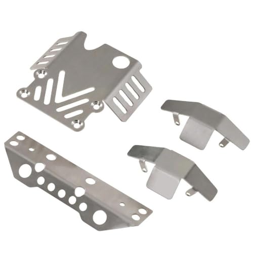 ZJNWTVUH 1 Setzen Sie 304 Chassis -Schutz Kompatibel mit 1/12 Fernbedienungsauto -Upgrade -Zubehör kompatibel mit Hyper GO H12Y H12Y+ Nicht destruktive Installation von ZJNWTVUH