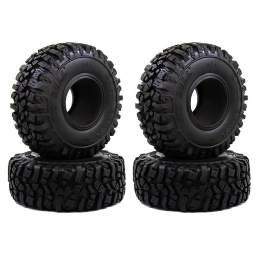 ZJNWTVUH 115 x 45 mm 1,9 Zoll Gummistreifen Kompatibel mit 1:10 RC Rock Crawler kompatibel mit verschiedenen Modellen, einschließlich II 90046 von ZJNWTVUH