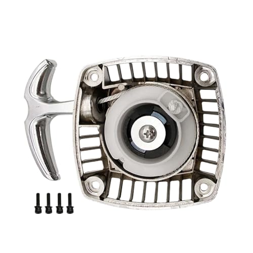 ZJNWTVUH 23cc 26cc 29cc 30,5cc Motor Pull Starter -Upgrade Kompatibel mit 1/5 -Skala -RC -Autos, die mit verschiedenen Modellen kompatibel sind(Chromed Surface) von ZJNWTVUH