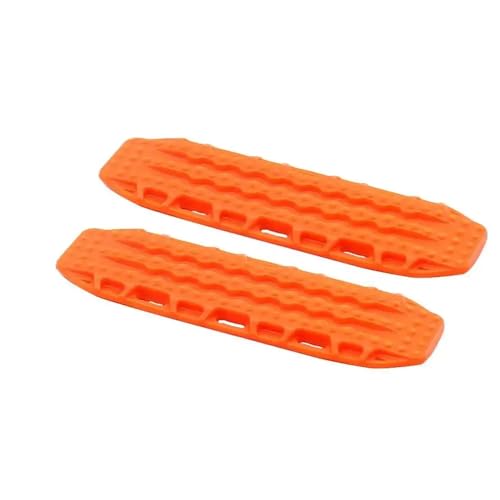 ZJNWTVUH 2PCS Plastic Escape Board Kompatibel mit RC Crawler Cars kompatibel mit 1/18 1/24 Modellen wie Bronco und SCX24 DIY -Zubehör(Orange) von ZJNWTVUH