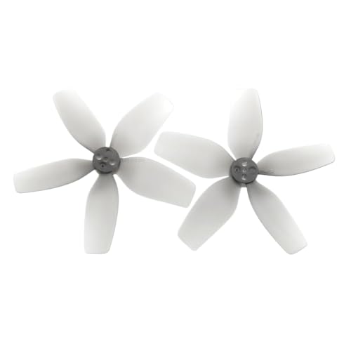 ZJNWTVUH 2pairs 4pcs dt2.9x2.5x5 2925 Propeller kompatibel mit Avata FPV Drohne DIY -Zubehör(Light Grey) von ZJNWTVUH