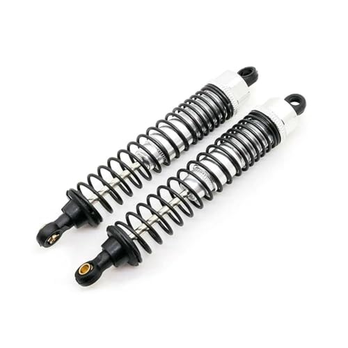 ZJNWTVUH 2pcs 108 mm einstellbare Aluminiumöl -Stoßdämpfer Die mit 1:10 Off -Straße RC -LKWs Kompatibel mit und Ersatzteile kompatibel(2pc White) von ZJNWTVUH