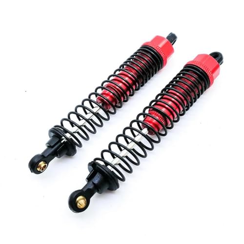 ZJNWTVUH 2pcs 108 mm einstellbare Aluminiumöl -Stoßdämpfer Die mit 1:10 Off -Straße RC -LKWs Kompatibel mit und Ersatzteile kompatibel(2pc red) von ZJNWTVUH