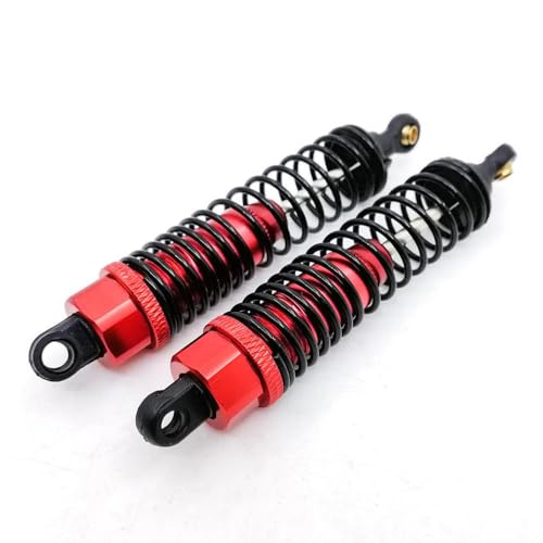 ZJNWTVUH 2pcs 95mm Metallschockdaufnälter kompatibel mit 1/10 RC Offroad Buggy und Short Models S345 06002 06062 106004 166004 94106 94107 94166 94155(2pc red) von ZJNWTVUH