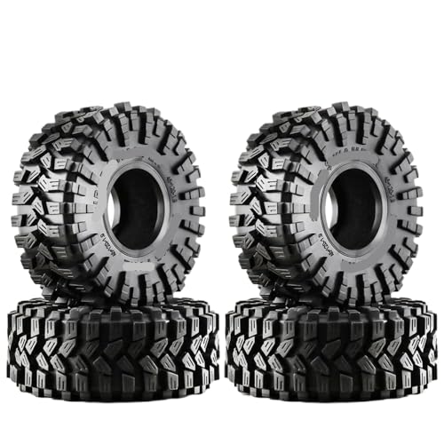 ZJNWTVUH 4pcs 1/10 RC Rock Crawler Beadlock Wheel Rims 1,9 -Zoll -Aluminium Kompatibel mit RC -Fahrzeuge, die mit verschiedenen Modellen kompatibel sind(4pcs A-001) von ZJNWTVUH
