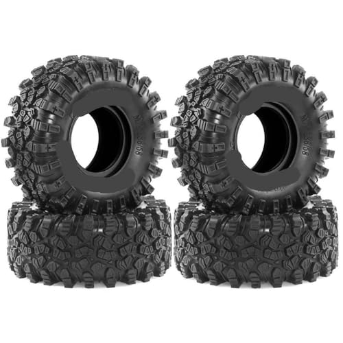 ZJNWTVUH 4pcs 22 Zoll Gummistreifen Kompatibel mit 110 18 Skala RC Crawler 22 Räder, die mit verschiedenen Modellen kompatibel sind von ZJNWTVUH