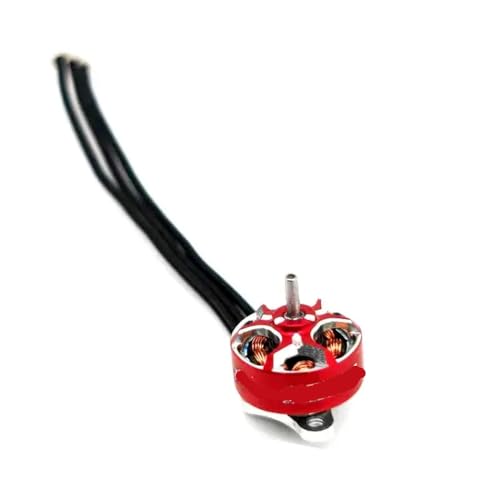 ZJNWTVUH 4pcs bürstenlose RC -Motoren 0702 27000kV 29000 kV mit Doppelkugellagern, die mit 1,2 -Zoll -35 -mm -Stütze Kompatibel mit FPV -Rennsport -Drohne kompatibel sind(Silver red-29000KV) von ZJNWTVUH