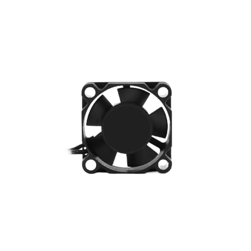 ZJNWTVUH 5-12V DC RC-Kühllüfter 25/30/40/50 mm 16380 U/min Luftstrom Kühlkörper kompatibel mit 30/60/120/150A ESC und 36/42-mm-Motoren(30x30) von ZJNWTVUH