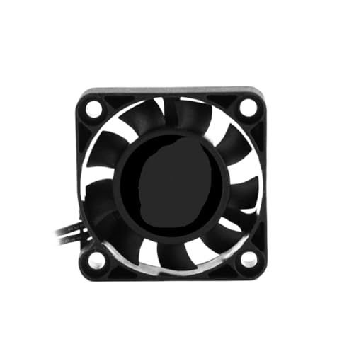 ZJNWTVUH 5-12V DC RC-Kühllüfter 25/30/40/50 mm 16380 U/min Luftstrom Kühlkörper kompatibel mit 30/60/120/150A ESC und 36/42-mm-Motoren(40X40) von ZJNWTVUH