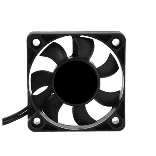 ZJNWTVUH 5-12V DC RC-Kühllüfter 25/30/40/50 mm 16380 U/min Luftstrom Kühlkörper kompatibel mit 30/60/120/150A ESC und 36/42-mm-Motoren(45X45) von ZJNWTVUH