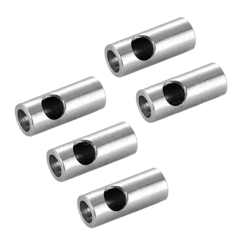 ZJNWTVUH 5 -teilige Edelstahl -Zahnradadapter von 3,17 mm bis 5 mm Kompatibel mit RC FPV Quadcopter Drohne UAV -Bootsauto -Hubschrauberkompatibilität von ZJNWTVUH