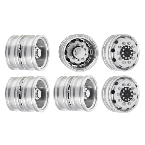 ZJNWTVUH 6pcs Universal Aluminium vorne und Hinterradzentren Felgen Kompatibel mit 1/14 Skala Kletteranhänger RC -Fahrzeug -Upgrade -Teile eingestellt ZJNWTVUH 6pcs Universal Aluminium vorne und Hinterradzentren Felgen Kompatibel mit 1/14 Skala Kletteranhänger RC -Fahrzeug -Upgrade -Teile eingestellt von ZJNWTVUH
