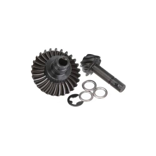ZJNWTVUH 8T 24T 27T 30T 33T AR44 Kegelräder Overdrive kompatibel mit 1/10 RC Rock Crawlers Achsen und Portalachsen Ersatzteile(27T 8T Reverse) von ZJNWTVUH