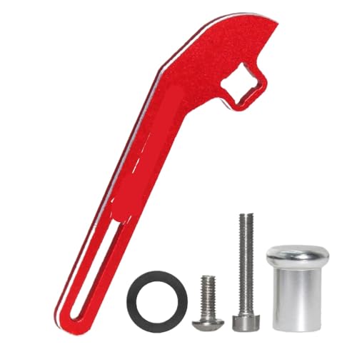 ZJNWTVUH Einhand-Steuerungsrad-Lenkrad-Triggeradapter Kompatibel mit kompatible RC-Controller(Red) von ZJNWTVUH