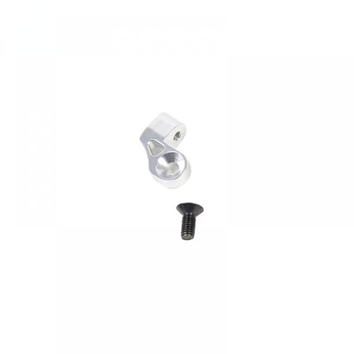 ZJNWTVUH Ersatzmetallfixierblock Kompatibel mit 1/5 -Skala Rovan KM Kupplungsbuggy 2,0 RC -Autoteile(Silver) von ZJNWTVUH