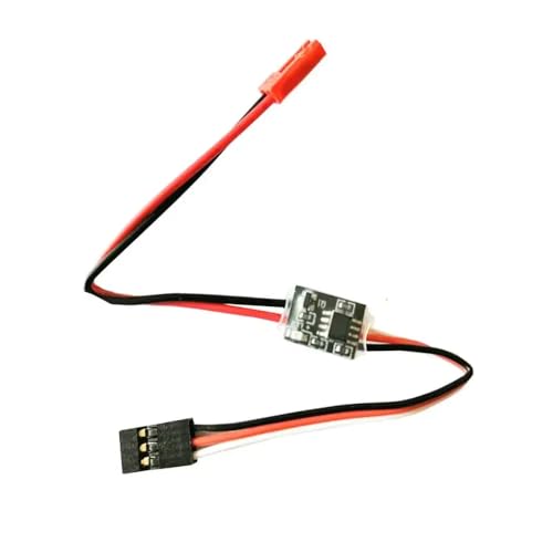 ZJNWTVUH Ferngesteuerter elektronischer Schalter 2–20 A Kompatibel mit Luftmodelle und Pflanzenschutz, 3–30 V, kompatibel mit RC-Drohnen und Wasserpumpen, PWM-Steuerung(3-5V) von ZJNWTVUH