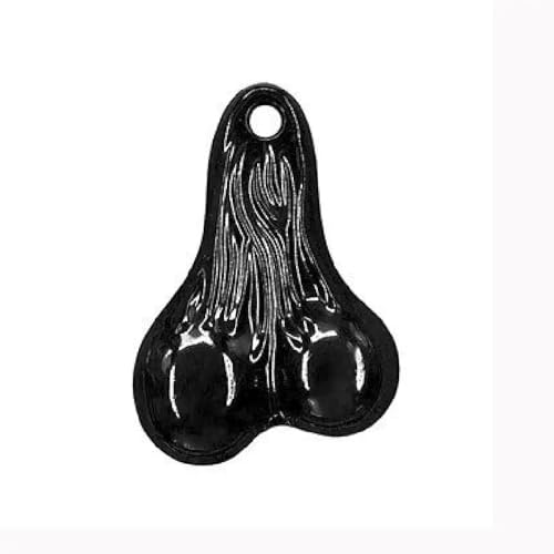 ZJNWTVUH Metall dekorative Dangler -Bälle 55x38mm Nuts Accessoire Kompatibel mit 1/8 1/10 RC Crawler Cars kompatibel mit YK4102(Black) von ZJNWTVUH