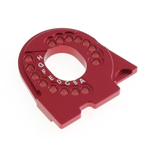 ZJNWTVUH Mit Modellen kompatibel mit motorischen Aluminiummotormontageplatten(Red) von ZJNWTVUH