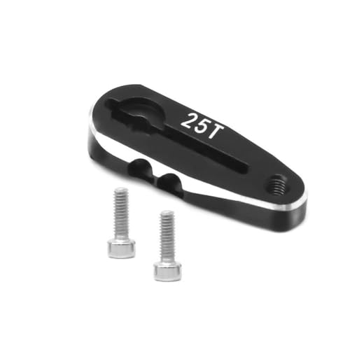 ZJNWTVUH RC Metal CNC 25T Lenkhornarm Kompatibel mit 1/8 1/10 RC -Fahrzeuge kompatible Teile von ZJNWTVUH