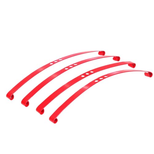 ZJNWTVUH Red Ultra Soft Federstahlplatte Kompatibel mit 1/10 RC Offroad-Simulationsmodelle TF2 W182 Z-S0570 Kompatibilität von ZJNWTVUH