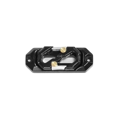 ZJNWTVUH Winch Rope Guide Hawse Fairlead Protector und Tote Trailer Hook kompatibel mit 1/10 RC Crawler Vehicles Upgrade -Teile(Black) von ZJNWTVUH