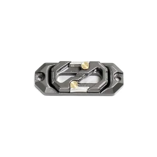 ZJNWTVUH Winch Rope Guide Hawse Fairlead Protector und Tote Trailer Hook kompatibel mit 1/10 RC Crawler Vehicles Upgrade -Teile(Grey) von ZJNWTVUH
