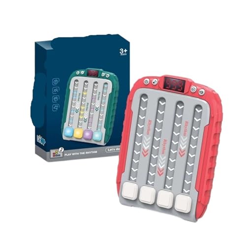 ZJPOJPH Elektronisches Musik-Rhythmus-Puzzle-Spielgerät, Taschen-Reisespielzeug, Leuchtendes Pädagogisches Sensorisches Quick-Push-Tischspiel ZJPOJPH Elektronisches Musik-Rhythmus-Puzzle-Spielgerät, Taschen-Reisespielzeug, Leuchtendes Pädagogisches Sensorisches Quick-Push-Tischspiel von ZJPOJPH