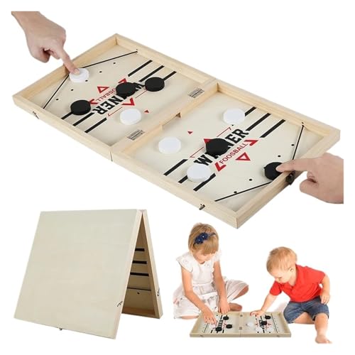 ZJPOJPH Faltbarer Tischfußball Siegerspiel Tischhockey Katapult Schach Eltern-Kind Schnellkatapult Eishockey Schachbrett Party Spielzeug Kinder Erwachsene ZJPOJPH Faltbarer Tischfußball Siegerspiel Tischhockey Katapult Schach Eltern-Kind Schnellkatapult Eishockey Schachbrett Party Spielzeug Kinder Erwachsene von ZJPOJPH