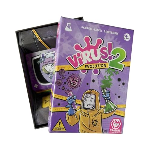 ZJPOJPH Virus Spielkarten Infektion Virus 1 2 3 Karten Richtige Version Partyspiel Geeignet for Familienspaß Brettspiel ZJPOJPH Virus Spielkarten Infektion Virus 1 2 3 Karten Richtige Version Partyspiel Geeignet for Familienspaß Brettspiel von ZJPOJPH