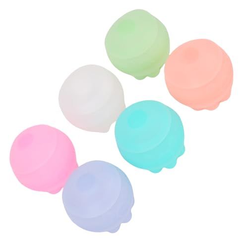 6pcs Silikonwasserball Spielzeug Leicht zu Füllen Spielen Wasserballons Erwachsene Sicher Sicher von ZJchao