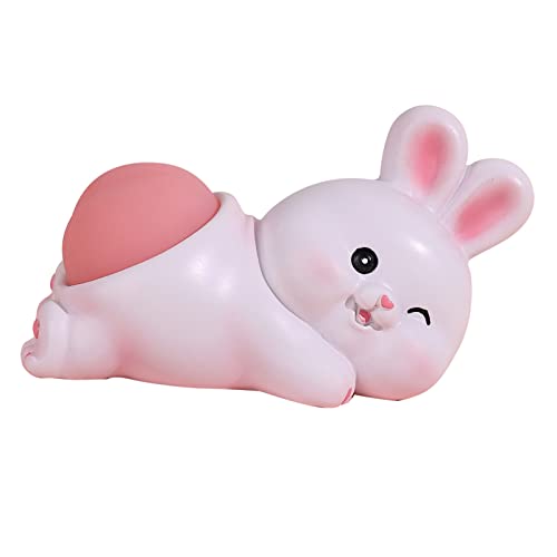 Animal Stress Bälle, Cartoon Tier Stressbekämpfung Spielzeug Squishy Stress Ball Stress Spielzeug Animal Squeeze Spielzeugdekoration für Büro (Kaninchen) von ZJchao