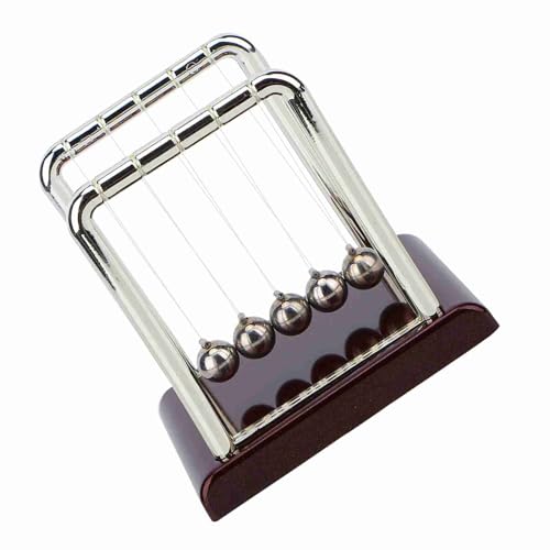Balance-Pendel-Ball-Spielzeug, Gleich Hochschwingende Bälle, Home-Office-Schreibtisch-Ornament Zum Energiesparen-Lernen, Geeignet für Zuhause oder Büro, (Kleine quadratische Balance-Pendel-Ball-Spielzeug, Gleich Hochschwingende Bälle, Home-Office-Schreibtisch-Ornament Zum Energiesparen-Lernen, Geeignet für Zuhause oder Büro, (Kleine quadratische von ZJchao