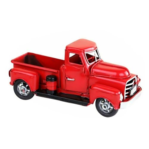 Diecast Trucks, Pickup -LKW - Carros de Colecion Vintage Car Decor mit Leichten Unvollkommenheiten, die zu Seiner Echtheit Beitragen, Einen Kleinen Weihnachtsbaum zu Zeigen oder von ZJchao