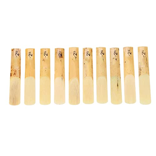 Klarinette Reeds Plastikholz 10pcs B Flach 2,5 für Anfänger Klarinette Reeds Plastikholz 10pcs B Flach 2,5 für Anfänger von ZJchao