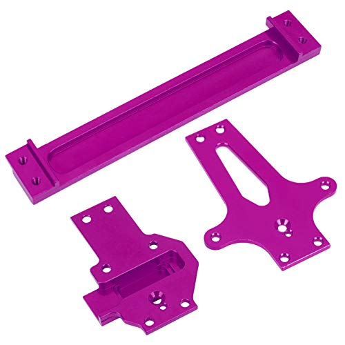 Leichter, Hochwertiger Aluminiumlegier -RC -Automobilfunk -Teil, Insbesondere für Wltoys 124019 1/12 RC -Automodell, Aluminium -Legierungs -Radio -Tably -Aufbau -Zubehör für von ZJchao