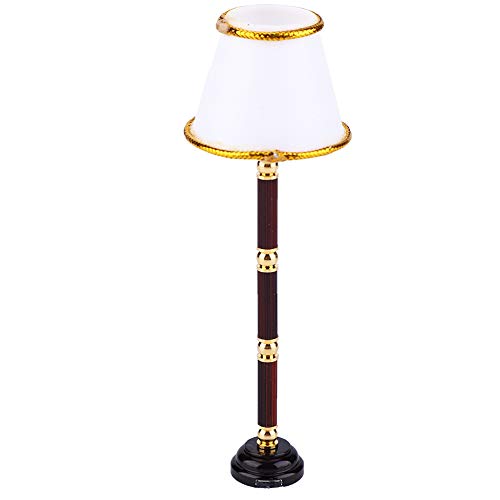 Mini -Metall -Stehlampe Delikates Modell für Dollhouse Decor (LED mit Batteriemodell) von ZJchao